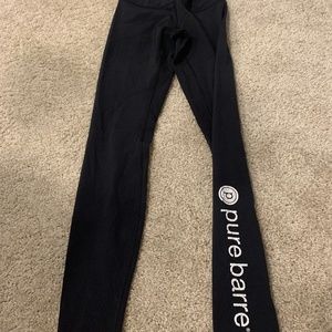 PureBarre Lululemon Leggings